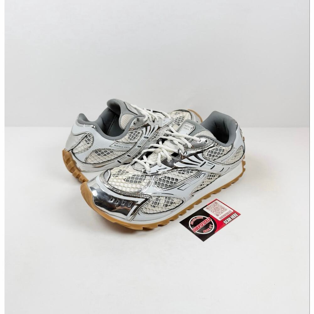 Size 46EU/13US - Bottega Orbit Silver White